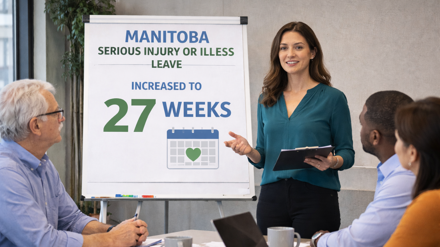 Manitoba Extends Serious Injury or Illness Leave to 27 Weeks