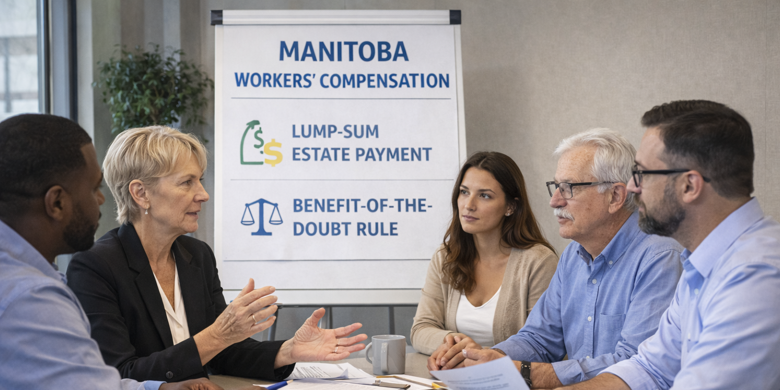 Manitoba Updates Workers Compensation Act with Lump-Sum Estate Payment and Benefit-of-the-Doubt Rule