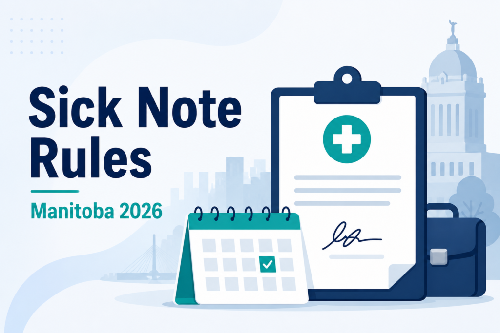 Manitoba Sick Note Rules Changing October 1, 2026